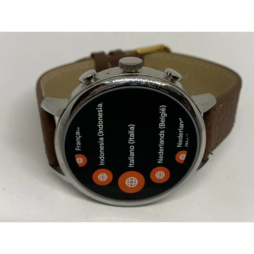 Fossil Gen 4 Authentic Digital Dial Smart Watch Custom Band FTW6018 BA156